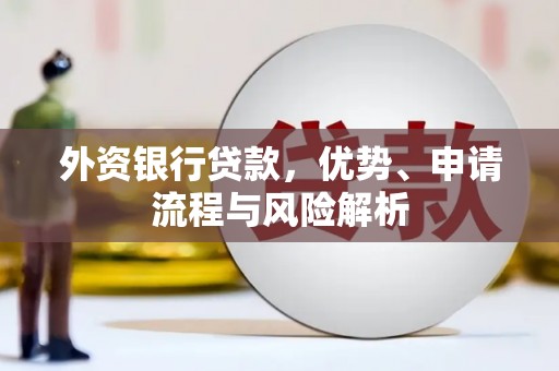 南阳外资银行贷款，优势、申请流程与风险解析