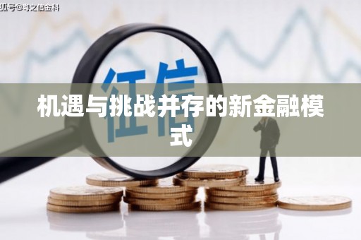 南阳机遇与挑战并存的新金融模式