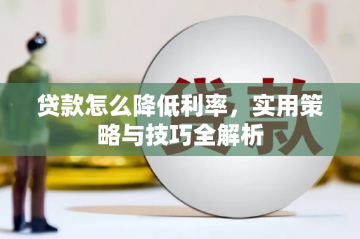 南阳贷款怎么降低利率，实用策略与技巧全解析