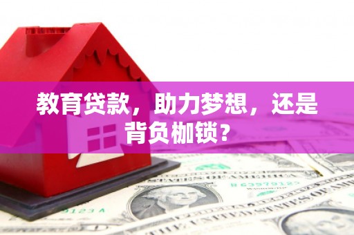 南阳教育贷款，助力梦想，还是背负枷锁？