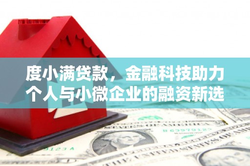 南阳度小满贷款，金融科技助力个人与小微企业的融资新选择