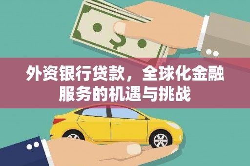 南阳外资银行贷款，全球化金融服务的机遇与挑战
