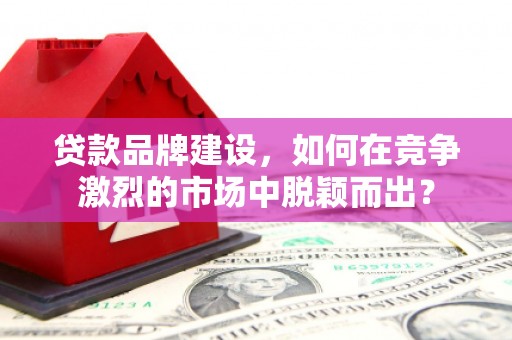 南阳贷款品牌建设，如何在竞争激烈的市场中脱颖而出？