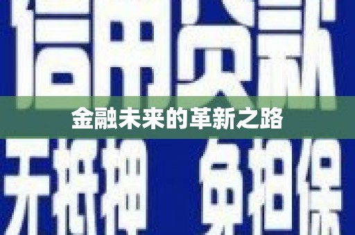 南阳金融未来的革新之路