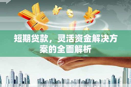 南阳短期贷款，灵活资金解决方案的全面解析