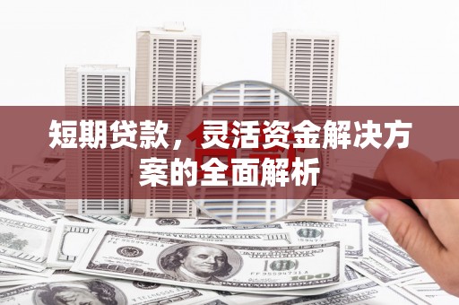 南阳短期贷款，灵活资金解决方案的全面解析