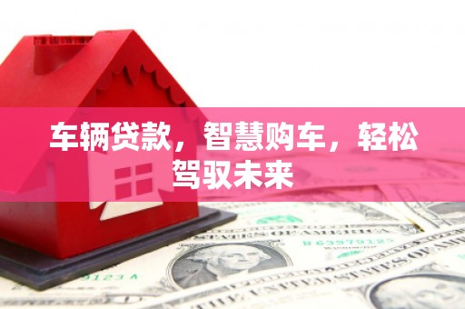 南阳车辆贷款，智慧购车，轻松驾驭未来
