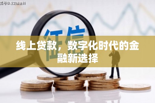 南阳线上贷款，数字化时代的金融新选择