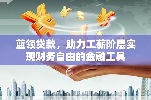 南阳蓝领贷款，助力工薪阶层实现财务自由的金融工具