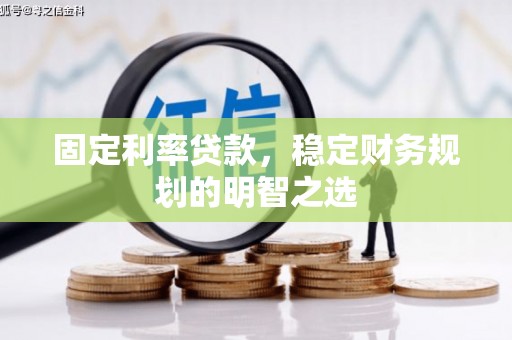 南阳固定利率贷款，稳定财务规划的明智之选