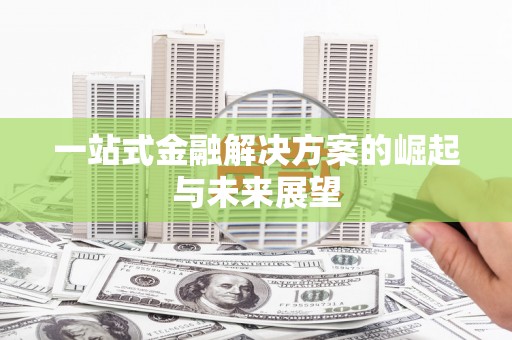 南阳一站式金融解决方案的崛起与未来展望