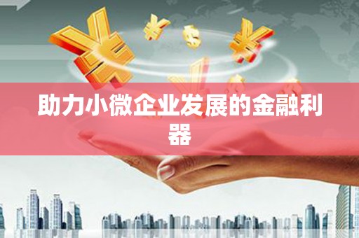 南阳助力小微企业发展的金融利器