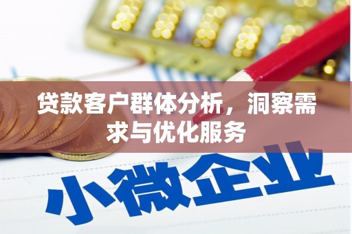 南阳贷款客户群体分析，洞察需求与优化服务